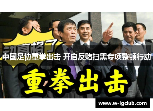 中国足协重拳出击 开启反赌扫黑专项整顿行动